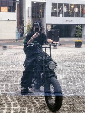 「no brand（ノーブランド）のアイテム」を使った、Royさん（メンズ・162cm）の春コーディネート