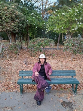 「アイテム（ブルゾン）」を使った、Royさん（メンズ・162cm）の秋コーディネート