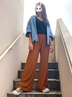 ＊Niko＊ さん（レディース・164cm）の秋コーディネート