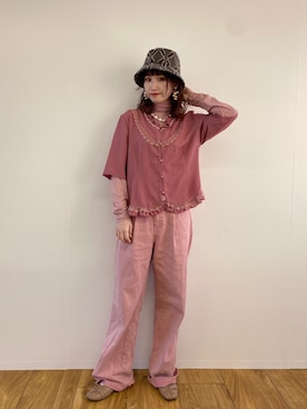 panさん（レディース・163cm）の冬コーディネート