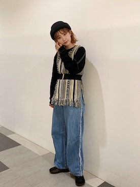 panさん（レディース・163cm）の秋コーディネート