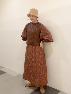 panさん（レディース・163cm）の春コーディネート