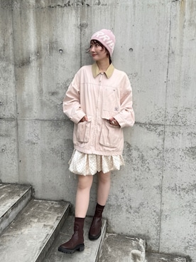「アイテム（ジャケット/アウター）」を使った、panさん（レディース・163cm・30代）の秋コーディネート
