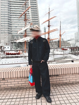 「VARZAR（バザール）のアイテム」を使った、Keitaさん（メンズ・170cm）の冬コーディネート