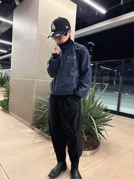 「アイテム（ブルゾン）」を使った、Keitaさん（メンズ・170cm）の秋コーディネート