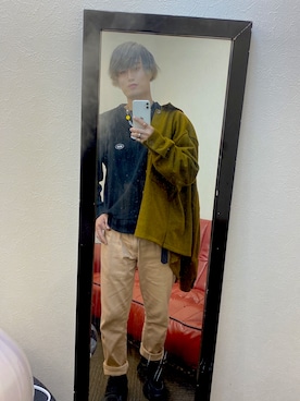 「BASIC COTTON（ベーシックコットン）のアイテム」を使った、とちさん（メンズ・174cm）の春コーディネート