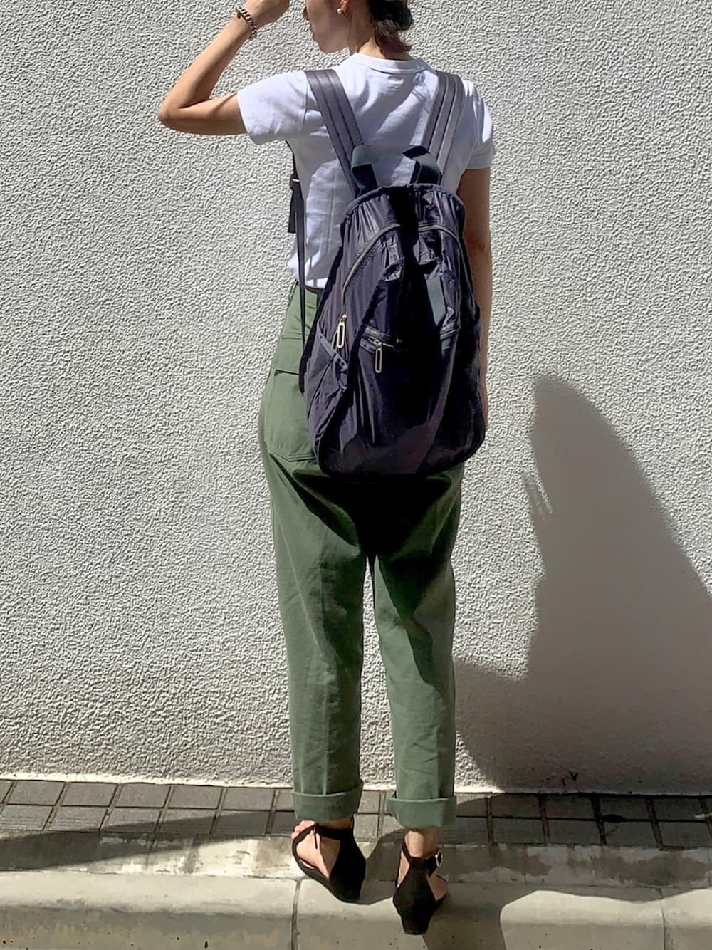 レスポートサック エッセンシャルCOMMUTER BACKPACK シャドーＣ LeSportsac レスポートサック バックパック CR URBAN BACKPACK