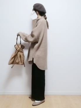 i-waさん（レディース・153cm）の冬コーディネート