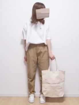 「SPRUCE（スプルース）のアイテム」を使った、i-waさん（レディース・153cm）の夏コーディネート