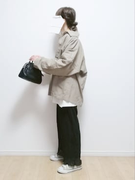 「ボストンバッグ」｜i-waさん（レディース・153cm）の春コーディネート