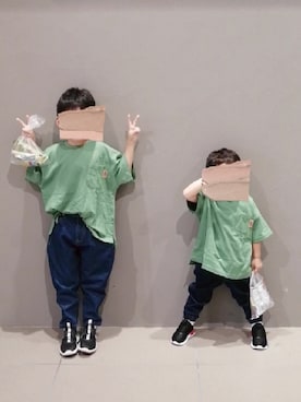 「classicalelf（クラシカルエルフ）のアイテム」を使った、i-waさん（キッズ・110cm）の夏コーディネート