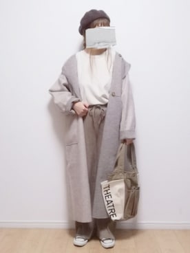 i-waさん（レディース・153cm）の冬コーディネート