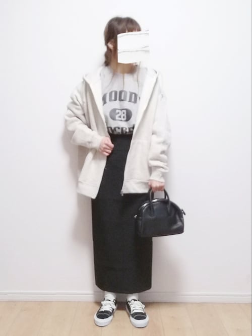セール】【2サイズ展開】フロント切り替えナロースカート【ZOZO