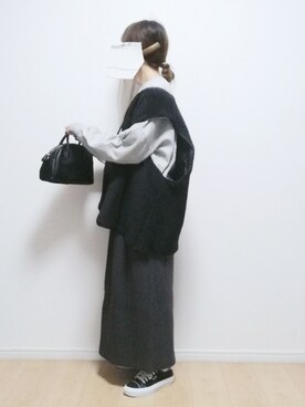 i-waさん（レディース・153cm）の冬コーディネート