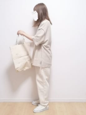 「SPRUCE（スプルース）のアイテム」を使った、i-waさん（レディース・153cm）の夏コーディネート