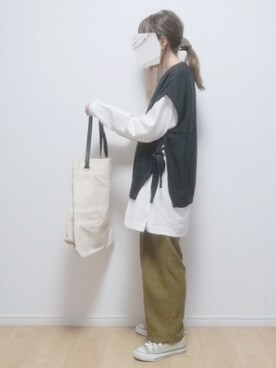 i-waさん（レディース・153cm）の秋コーディネート