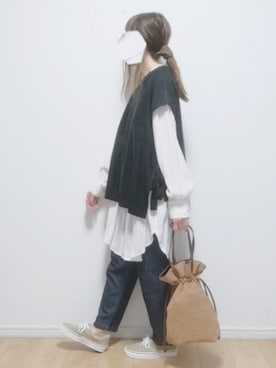 i-waさん（レディース・153cm）の秋コーディネート