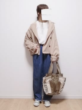 i-waさん（レディース・153cm）の春コーディネート