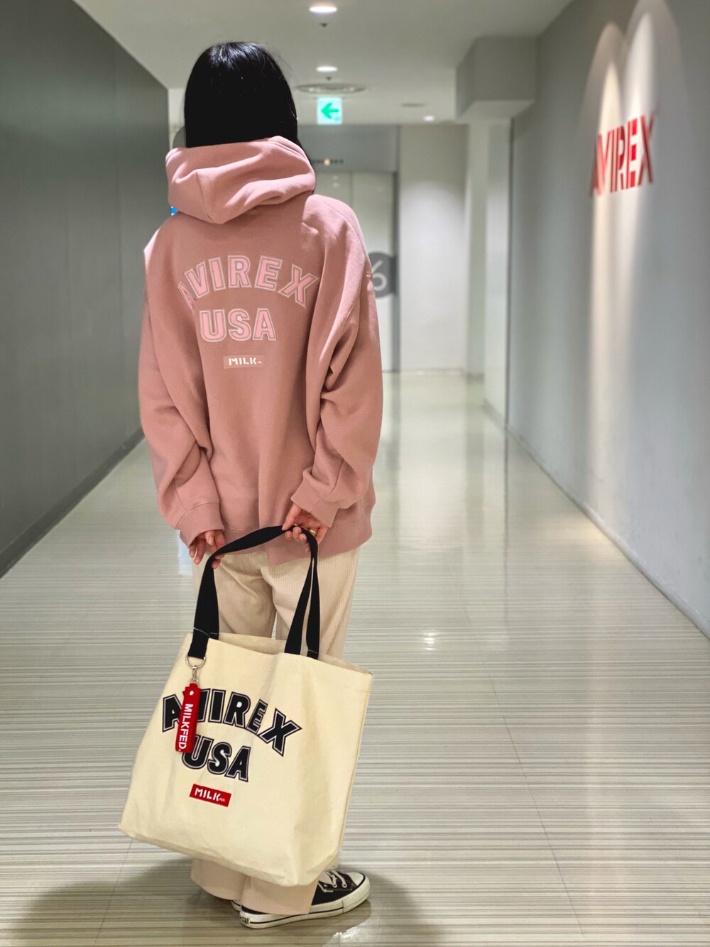 AVIREX × MILKFED.】プルオーバー パーカー / PULLOVER PARKA