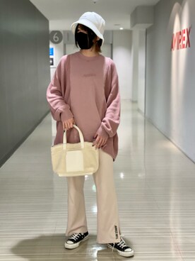 にしはたさん（レディース・166cm）の冬コーディネート