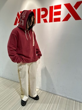 にしはたさん（レディース・166cm）の冬コーディネート