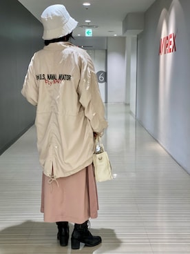 にしはたさん（レディース・166cm）の冬コーディネート