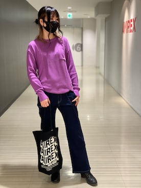 にしはたさん(レディース・166cm)の秋コーディネート