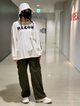 にしはたさん（レディース・166cm）の秋コーディネート