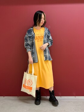 にしはたさん(レディース・166cm)の春コーディネート