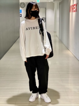 にしはたさん（レディース・166cm）の冬コーディネート