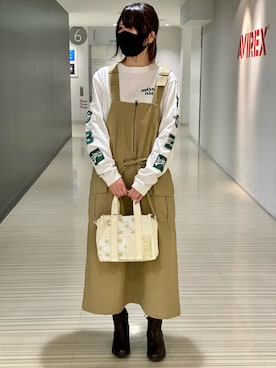 にしはたさん（レディース・166cm）の春コーディネート