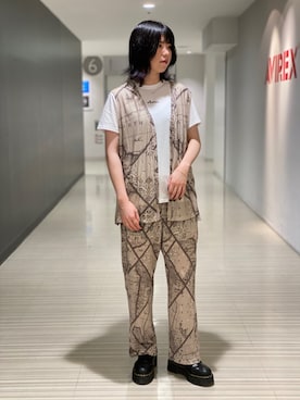 にしはたさん(レディース・166cm)の夏コーディネート