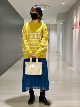 にしはたさん（レディース・166cm）の冬コーディネート