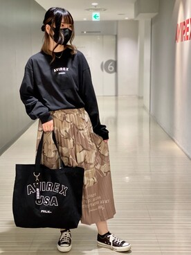 にしはたさん(レディース・166cm)の秋コーディネート