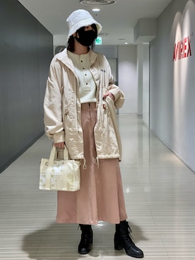 にしはたさん（レディース・166cm）の冬コーディネート