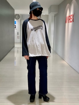 にしはたさん（レディース・166cm）の冬コーディネート