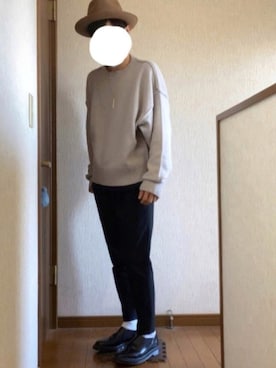 「Dr. Martens（ドクターマーチン）のアイテム（スリッポン）」を使った、たかくんさん（メンズ・165cm）の秋コーディネート