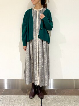 「URBAN RESEARCH Sonny Label（アーバンリサーチサニーレーベル）のアイテム（ブーツ）」を使った、たぐまさやこさん（レディース・158cm）の秋コーディネート