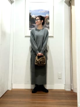 たぐまさやこさん（レディース・158cm）の秋コーディネート