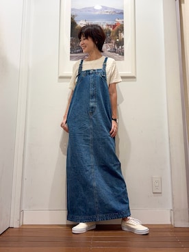 「URBAN RESEARCH Sonny Label（アーバンリサーチサニーレーベル）のアイテム（ワンピース/ドレス）」を使った、たぐまさやこさん（レディース・158cm）の秋コーディネート