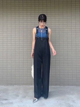 AMERI（アメリ）の「MEDI GENTILHOMME SUSPENDER PANTS（その他パンツ