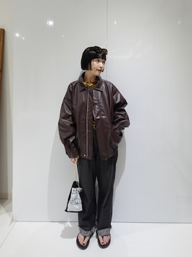 渡辺友美子さんのコーディネート