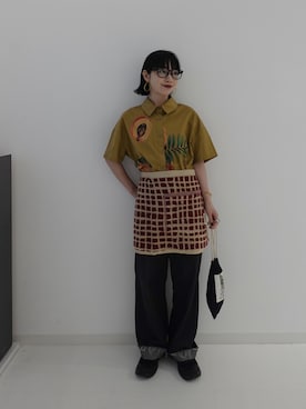 渡辺友美子さんのコーディネート