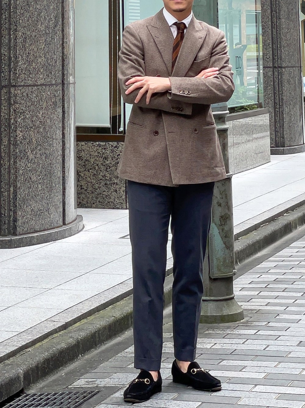 15 未使用　pt01 ピーティーゼロウーノ　スラックス　グレー　48 ピーティーゼロウーノ PT01 ストレッチウール スラックスパンツ 48