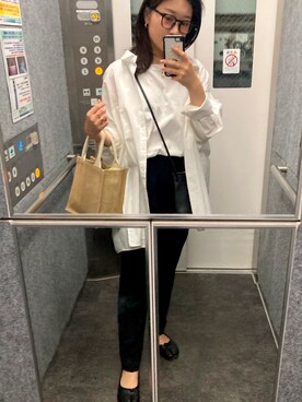 「SHEL’TTER（シェルター）のアイテム」を使った、Toukoさん（レディース・156cm）の秋コーディネート