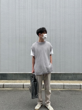 「STERNBERG（スタンバーグ）のアイテム」を使った、TaiRaさん（メンズ・175cm）の春コーディネート
