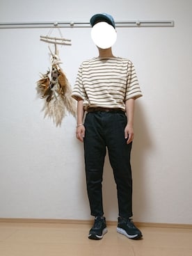「RAGEBLUE（レイジブルー）のアイテム（キャップ）」を使った、ざんさん（メンズ・172cm）の夏コーディネート