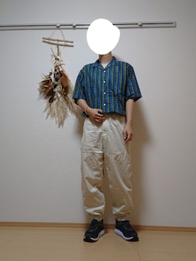 「UNIQLO U」｜ざんさん（メンズ・172cm）の夏コーディネート