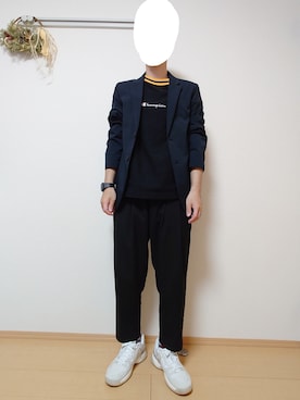 「LACOSTE」｜「アイテム（アナログ腕時計）」を使った、ざんさん（メンズ・172cm）の夏コーディネート