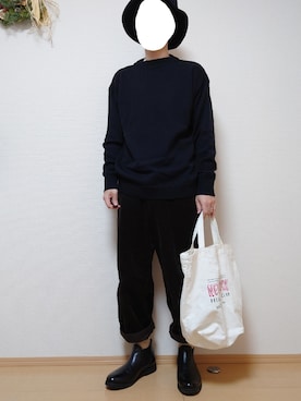 ざんさん（メンズ・172cm）の冬コーディネート